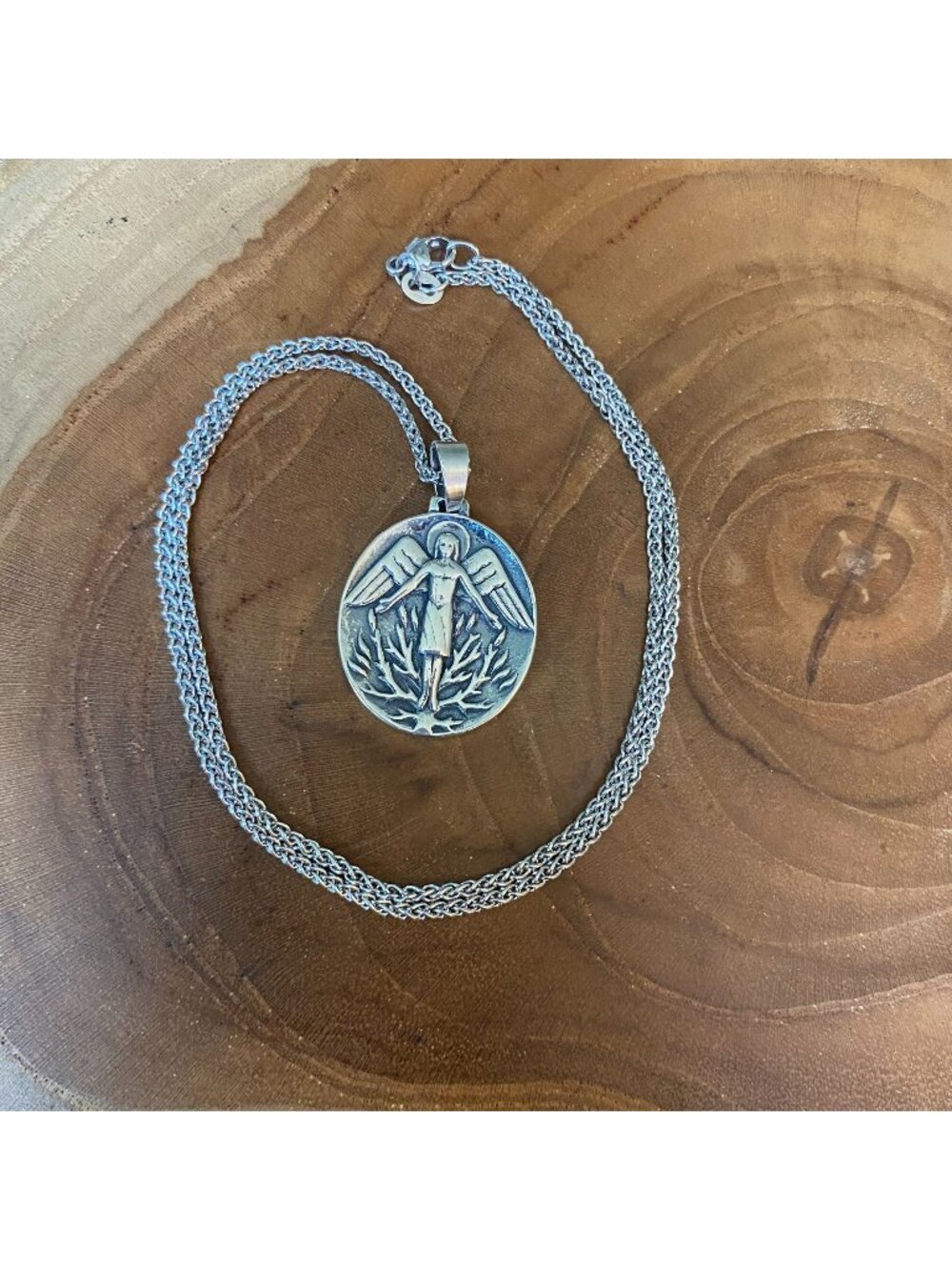 RETIRED James Avery Religious 18" Necklace, Sterling Silver